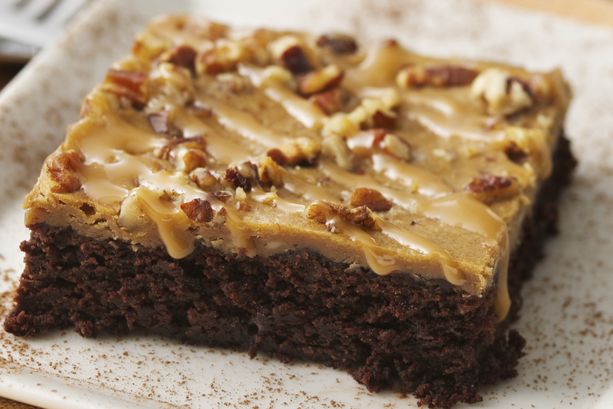 Turtle Chai Latte Brownies